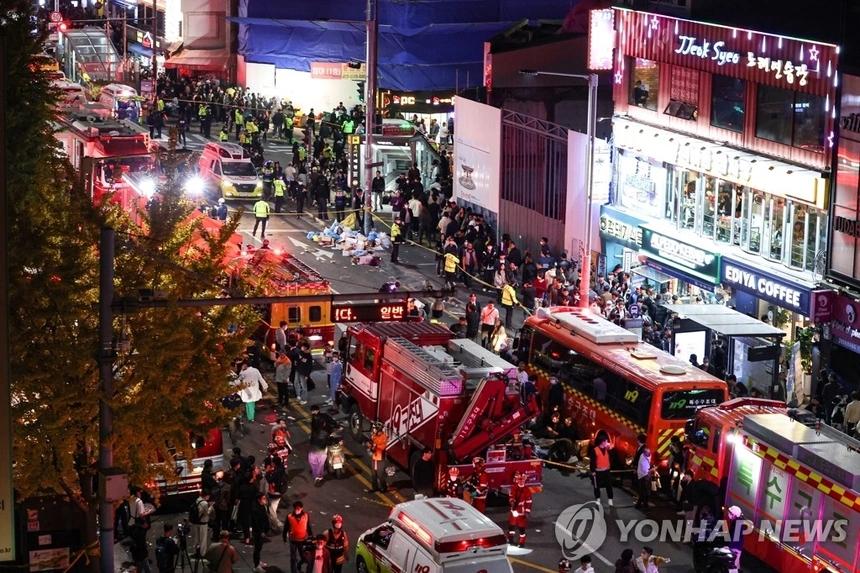 Thảm hoạ Halloween ở Hàn Quốc: ít nhất 149 người tử vong-1