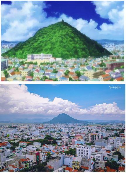Phát hiện ngọn núi tại Phú Yên cực giống ngọn núi sau trường trong truyện Doraemon-2