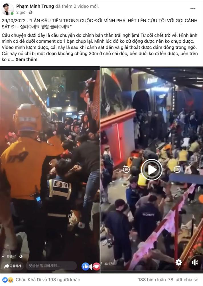 Lời kể sợ hãi của người Việt thoát chết trong thảm kịch Itaewon-2