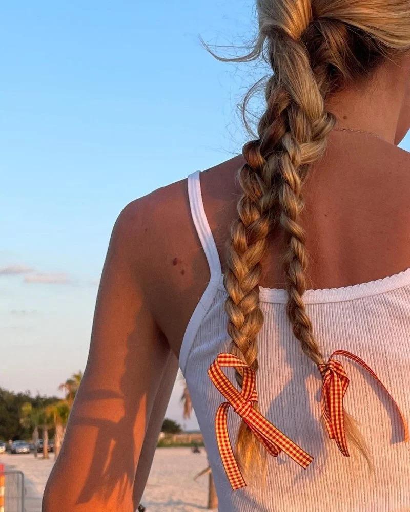 Dàn IT girl đình đám thế giới chuộng mốt tóc tết đuôi ngựa-5