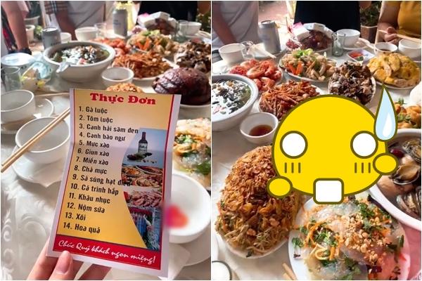 Cỗ cưới Quảng Ninh 20 triệu/mâm, toàn cua hoàng đế với bào ngư-8