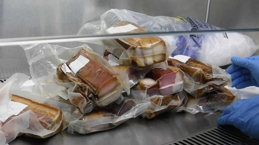 Du khách bị phạt hơn 66 triệu và hủy visa vì giấu 6kg thịt trong vali-2