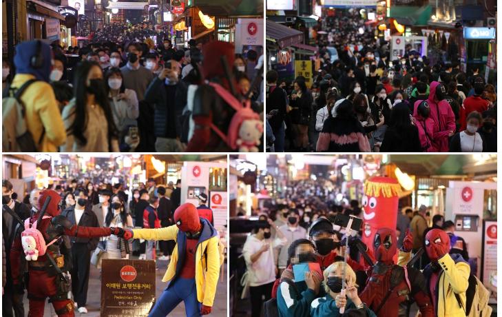 Du học sinh Việt tại Seoul: Itaewon luôn đông nghịt vào Halloween-3