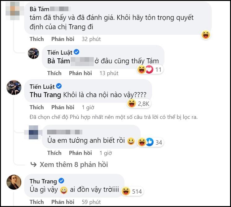 Phản ứng Tiến Luật khi hóng được tin đồn dĩ vãng Thu Trang-2