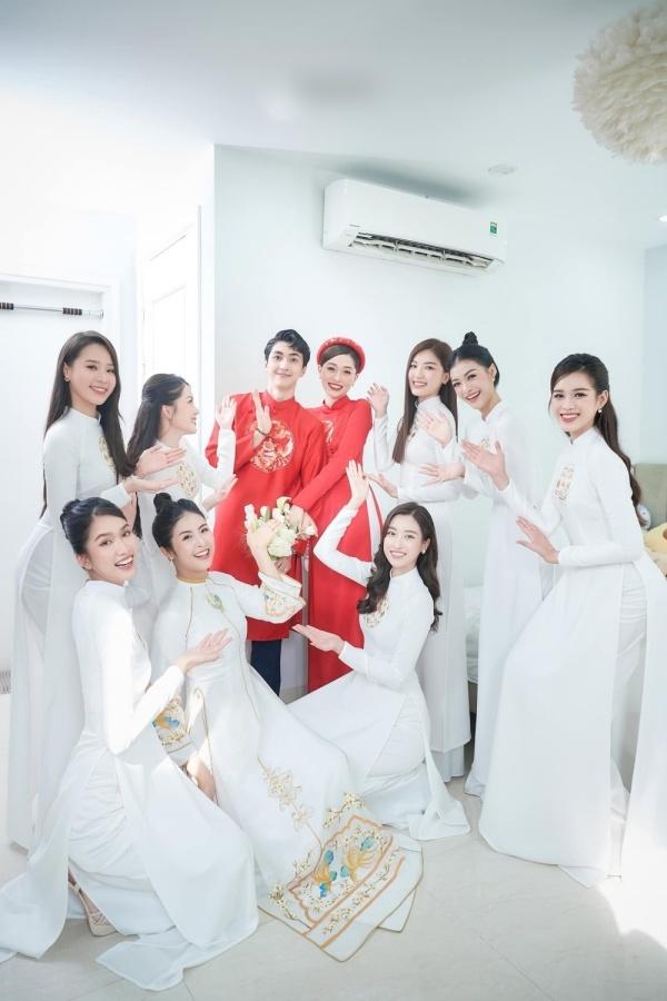 Hoa hậu Đỗ Hà lên đồ tinh tế đi đám cưới vẫn giật spotlight-11