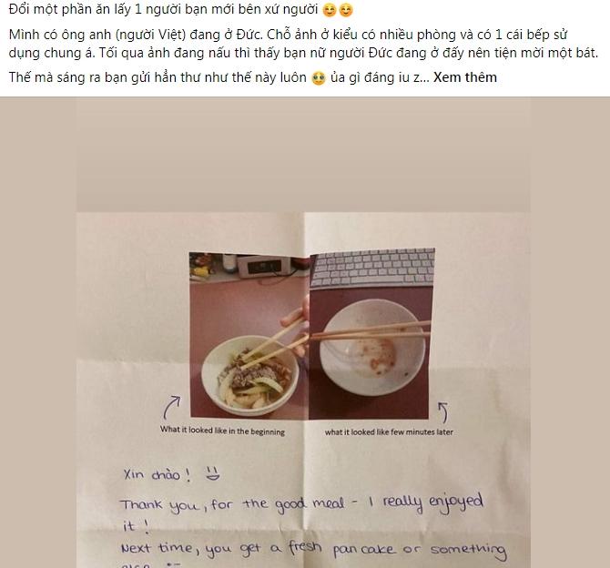 Xuýt xoa câu chuyện quá dễ thương giữa 2 người lạ nơi xa xứ-1