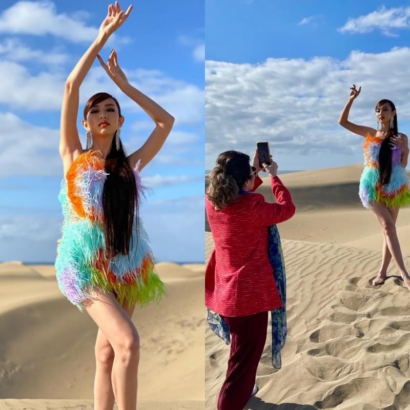 Tân Miss Grand được Phó chủ tịch lăn xả chụp hình, Thùy Tiên ra rìa?-6