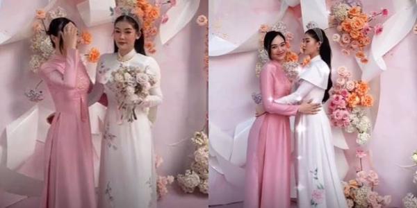 Đám hỏi Lê Âu Ngân Anh: Áo dài độc, xe rước dâu cực chiến-2