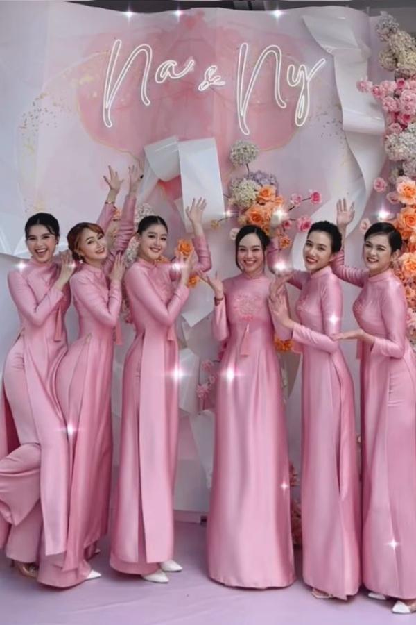 Đám hỏi Lê Âu Ngân Anh: Áo dài độc, xe rước dâu cực chiến-3