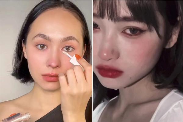 Sự độc hại của trào lưu trang điểm khóc trên TikTok-1