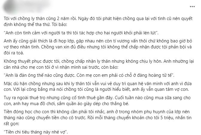 Sau 2 năm ly thân, nửa đêm chồng ôm vợ thì thầm xin tha thứ-1