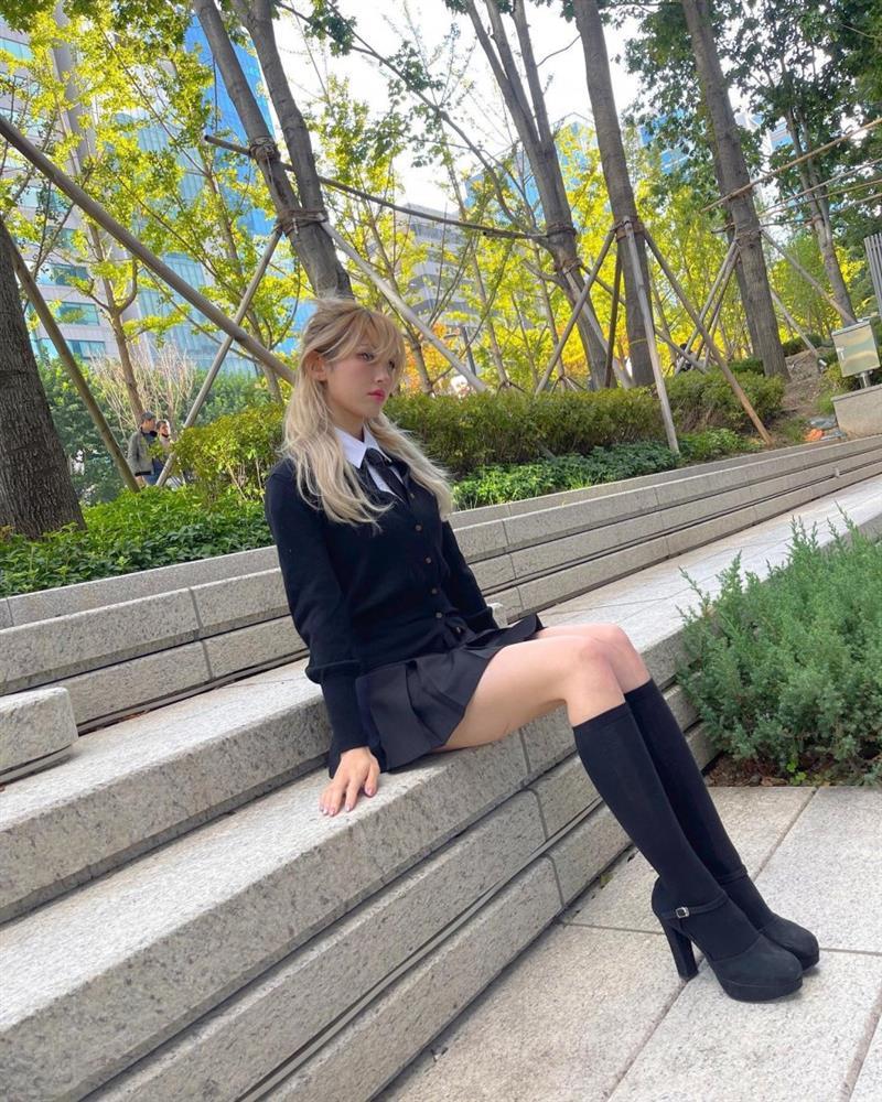 Mỹ nhân Hàn cưa sừng làm ghé với phong cách high teen-2