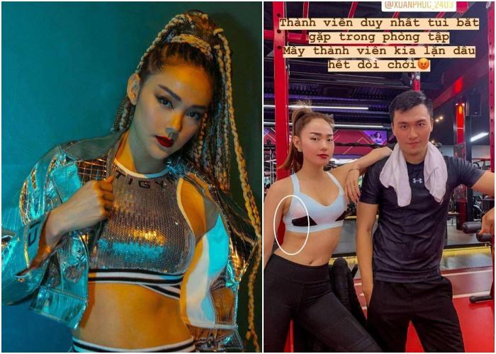 Tập tành hùng hục + ăn kiêng, Minh Hằng vẫn bị soi bụng mỡ-2