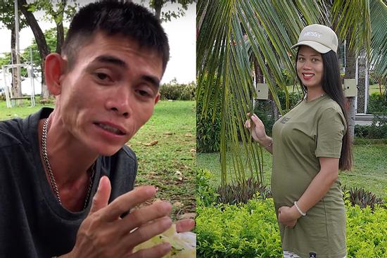 Chàng chăn bò Soytiet khoe ảnh vợ mang bầu 'lớn tướng'