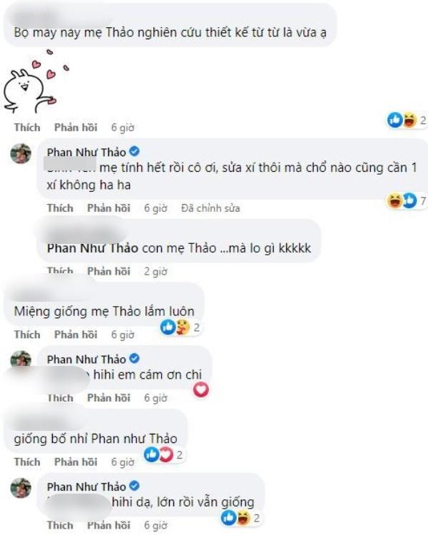 Phan Như Thảo tiết lộ con gái lớn sẽ sửa mỗi chỗ một ít-4