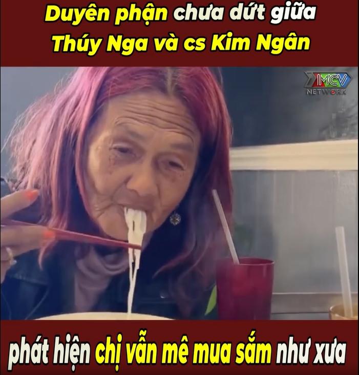 Thúy Nga giật mình khi gặp lại Kim Ngân nhuộm tóc, làm móng-2