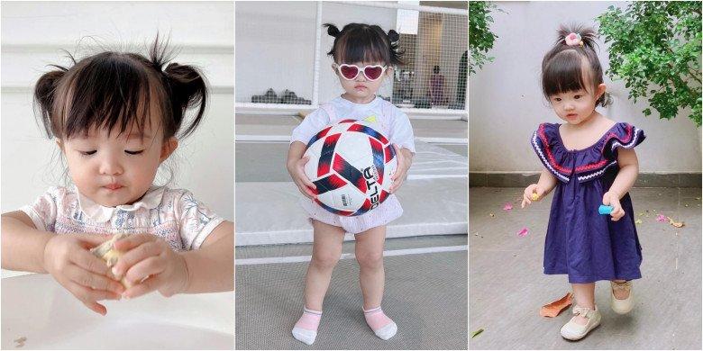 Con gái Hà Hồ hiếm hoi cặp tóc sau khi mẹ dụ dỗ gần xỉu-10