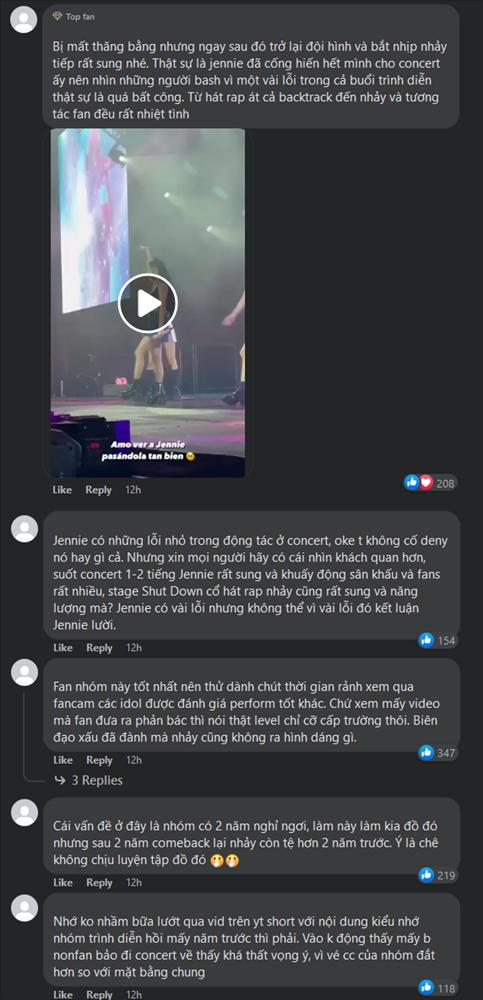 Jennie ngã trong concert BLACKPINK vẫn bị netizen chỉ trích nhảy lỗi-7