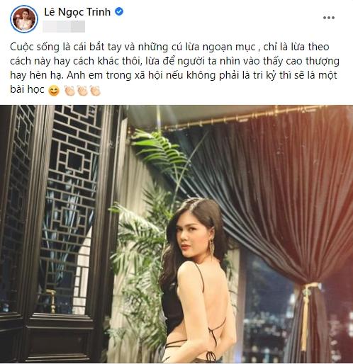 Phản ứng Ngọc Trinh khi bị nhắc lại chuyện xuống tóc đi tu-1