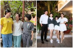 2 ái nữ thừa hưởng gen chân dài siêu mẫu của Bình Minh