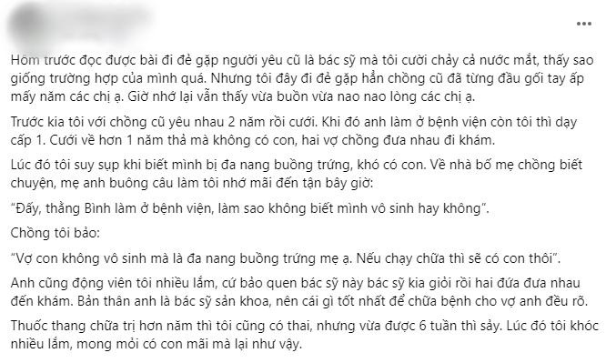 Vừa lên bàn mổ, sản phụ muốn bỏ chạy khi thấy chồng cũ đỡ đẻ-1