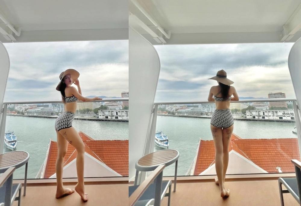 Lý Bình nối gót Phương Trinh Jolie xăm hình mới siêu khủng?-8