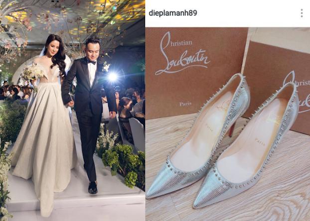 Giày cưới giá khủng: Đàm Thu Trang gấp 4 lần Lê Âu Ngân Anh-11