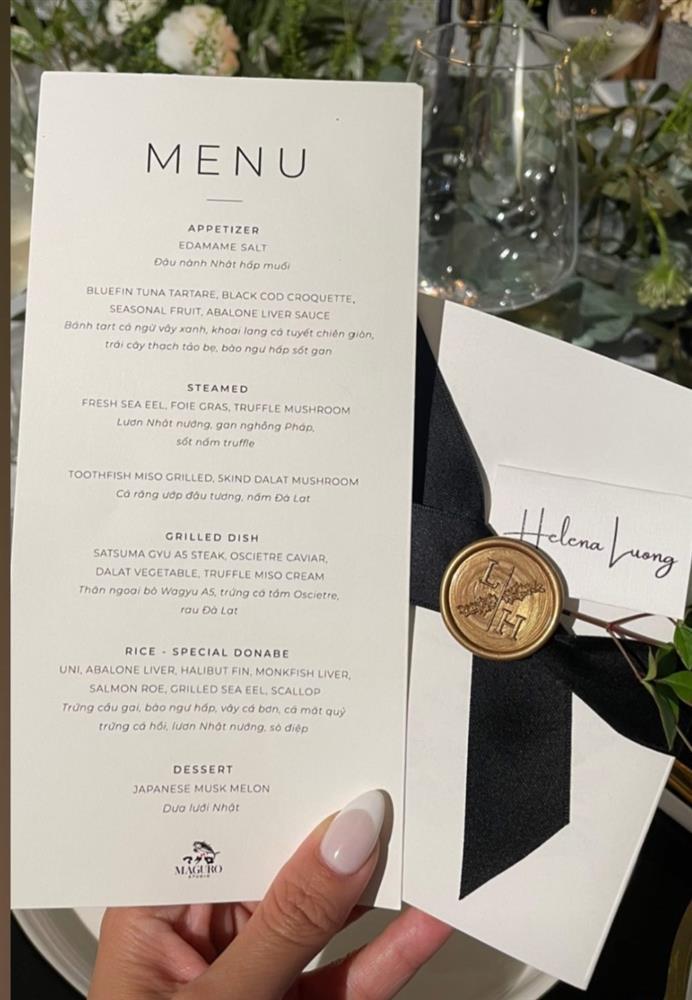 Tăng Thanh Hà kỷ niệm 10 năm cưới với thực đơn đại gia-6