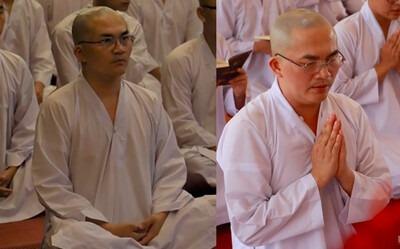 Đại Nghĩa đội mũ kín mít, lần đầu lộ diện hậu cạo trọc đi tu-8