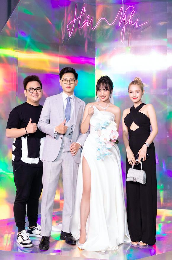 Xoài Non chăm mặc đồ đen đi đám cưới, giản dị vẫn lấn át cô dâu-4