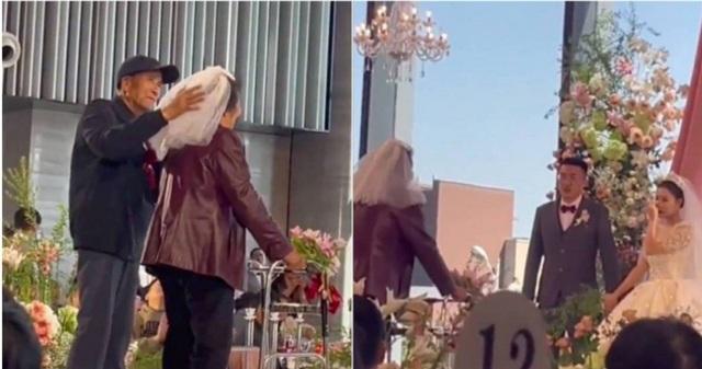 Bà nội đội voan trắng trong đám cưới cháu trai, sự thật rơi nước mắt-1