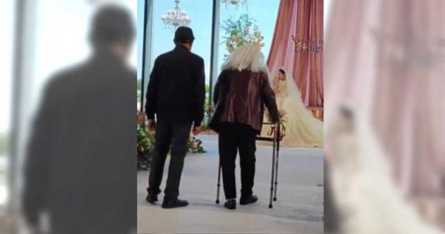 Bà nội đội voan trắng trong đám cưới cháu trai, sự thật rơi nước mắt-2