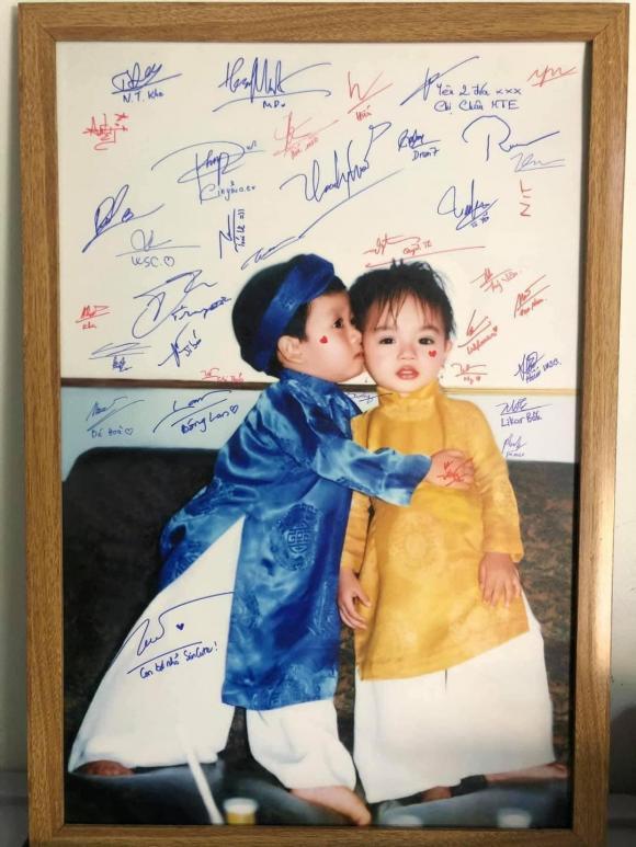 Chàng trai cưới được vợ xinh nhờ bức ảnh hôn má 23 năm trước-1