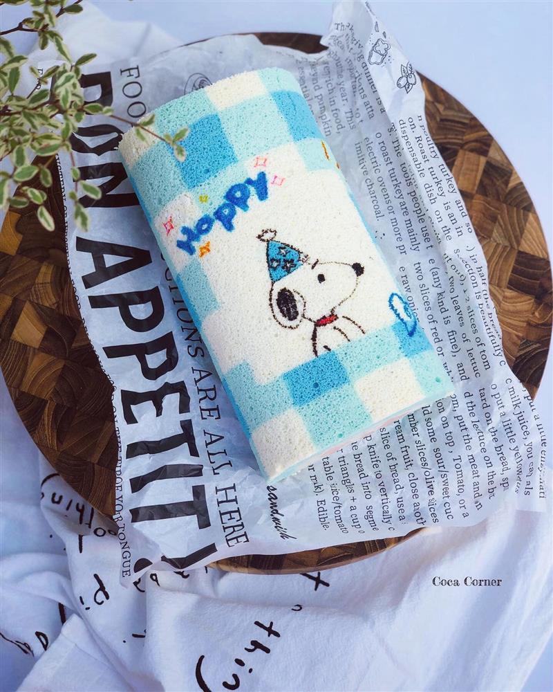 Mẹ đảm khoe bánh bông lan cuộn đẹp phát hờn, sao mà nỡ ăn-6