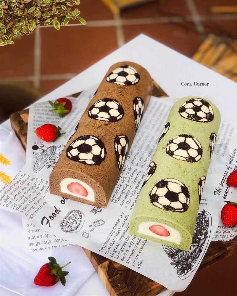 Mẹ đảm khoe bánh bông lan cuộn đẹp phát hờn, sao mà nỡ ăn-12