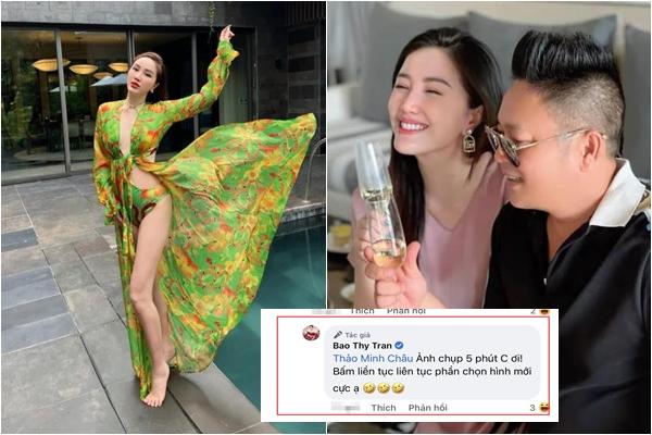 Đọ sắc Lan khuê, Bảo Thy Lần đầu lép vế khi chụp cùng Hoa khôi?-14