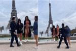 Bất ngờ xuất hiện phiên bản sinh đôi của tháp Eiffel ở Paris-4