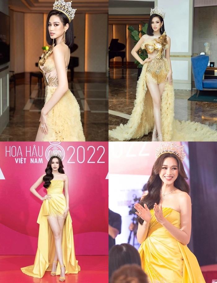 Mê màu vàng nhưng Đỗ Thị Hà vẫn có ít lần lọt hố mặc xấu-5