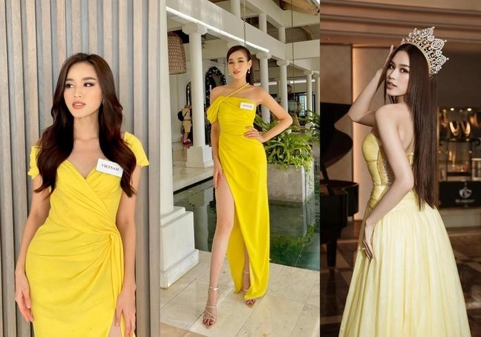 Mê màu vàng nhưng Đỗ Thị Hà vẫn có ít lần lọt hố mặc xấu-6