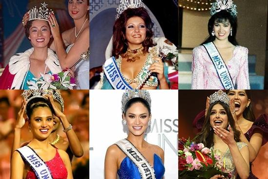 12 mỹ nhân Châu Á đăng quang Miss Universe: Ai đẹp đỉnh?