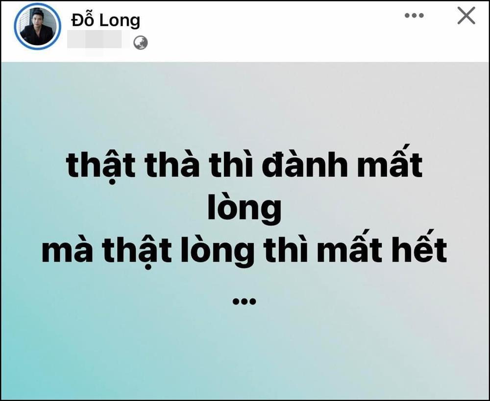 Đỗ Long phủ nhận liên quan status tiền bạc của Hoàng Thùy-3