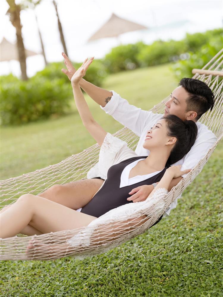 Liêu Hà Trinh mùi mẫn bên chồng trong không gian trăng mật-3