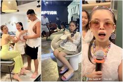 Lý Bình mua váy, set up phòng cho con Phương Trinh Jolie