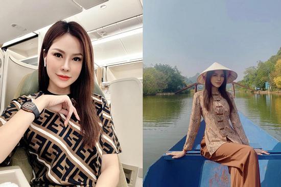 Con dâu tỷ phú Hoàng Kiều về Việt Nam, nhan sắc cực xịn