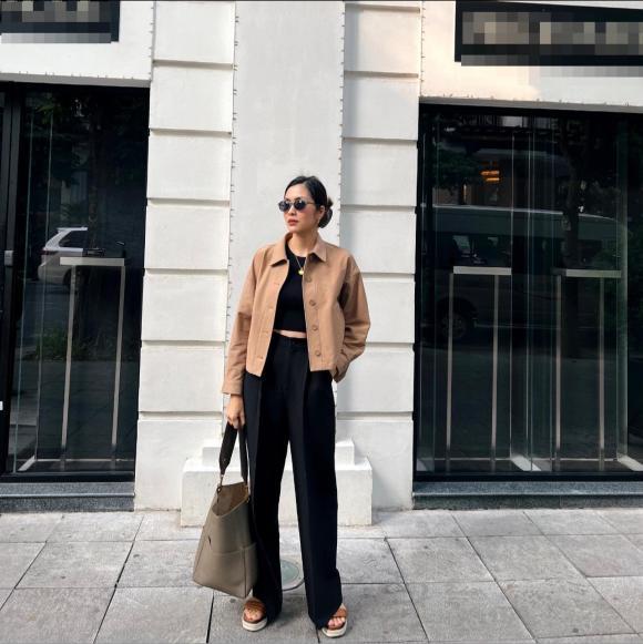 Hà Tăng lẻ bóng dạo phố cực chất với tông màu nâu bà già-5