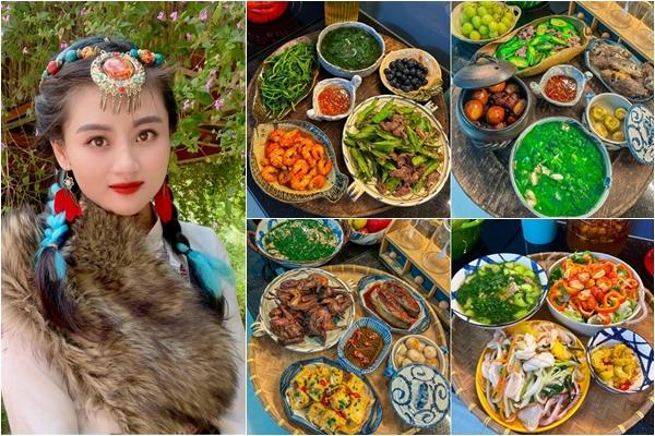 Loạt mâm cơm 6 người ăn no cái bụng, đã con mắt-15