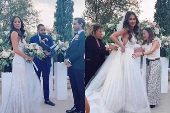 Đang trên sân khấu làm lễ, cô dâu tự nhiên 'hoãn cưới' một lúc