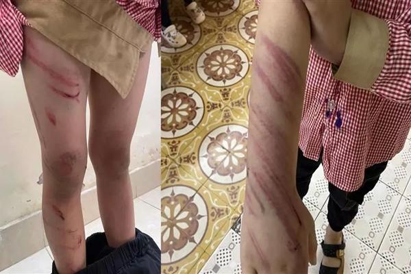 Clip: Gã trai đạp tới tấp vào đầu phụ nữ quỳ gối giữa đường-2