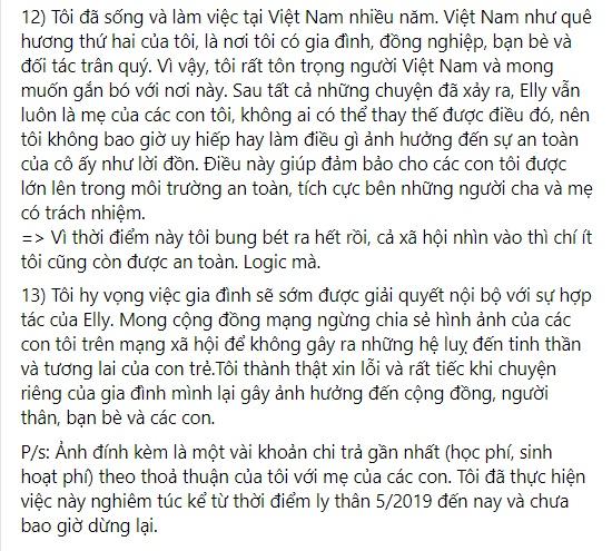 Chồng Tây làm rõ chuyện ngoại tình, Elly Trần phản ứng mạnh-12