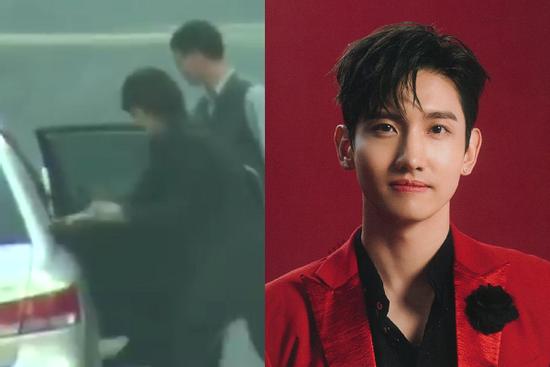 Rầm rộ khoảnh khắc Changmin (TVXQ) kéo fan cuồng khỏi xe hơi
